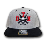 DTN Skull and Crossed Guns Hat