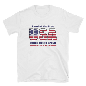 Land of the Free, Home of the Brave USA T-shirt